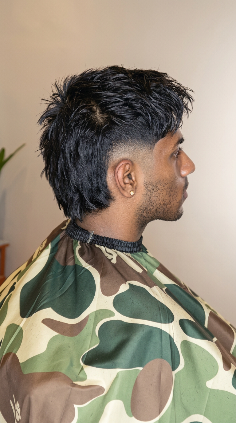 Big chop restyle with fresh shape